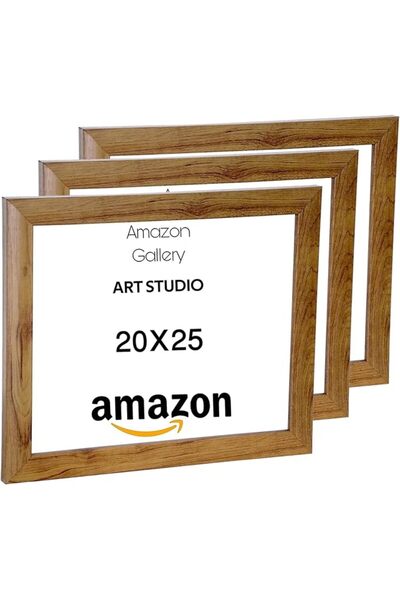 Generic إطار صورة مقاس 8x10 بوصة، للحائط والطاولة 20x25 سم (خشب-متوسط، 8x10-2...