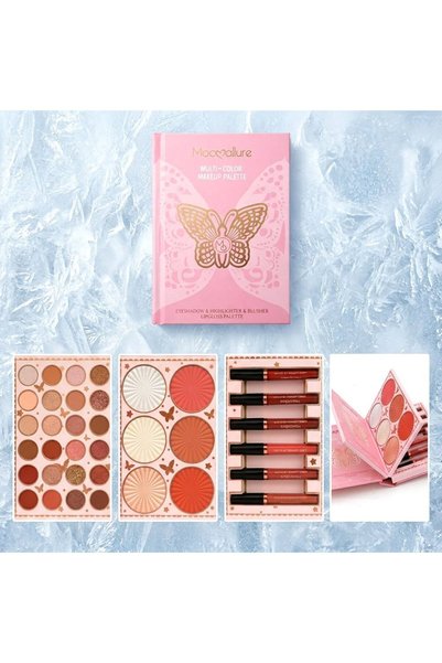 Moda Beauty باليت مكياج متكاملة على شكل كتاب من علامة موكوالور (Mocallure Mul...