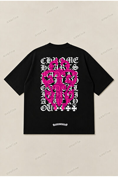 Moon Dancer Tricou respirabil din bumbac 100%, cu imprimeu Chrome Hearts Eye ...