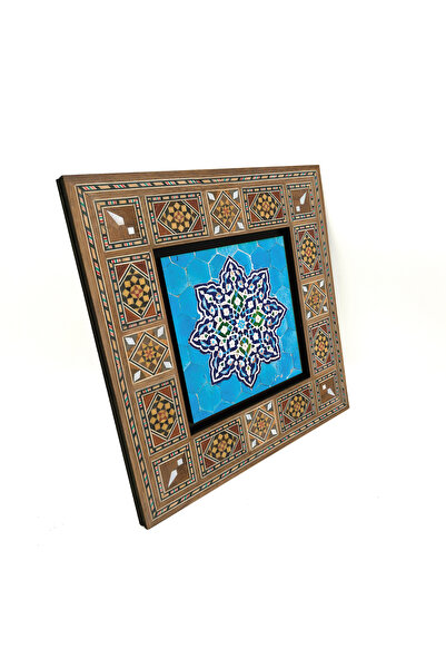 Sadrazam Model geometric iranian imprimat pe placă MDF Levant 20x20 KD-51