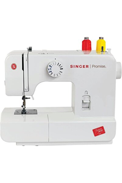 SİNGER |   ماكينة خياطة بروميس 1408 |   8 خياطة مدمجة مع خاصية الاختيار السهل بالقرص الدوار |   إطار معدني أبيض