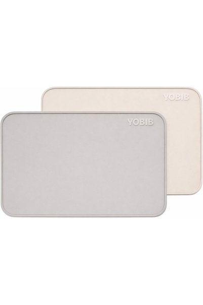 GENERAL Silicone Placemat with Raised Spill Edge, Non-Slip Table Grip, Thick ...