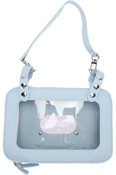 Asixxsix Diaper Bag Pouch, PU Leather Wet Wipes Dispenser with Adjustable Sho...