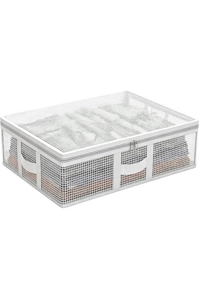 Generic Under Bed Storage Bags Transparent Foldable Drawer Type Organizer