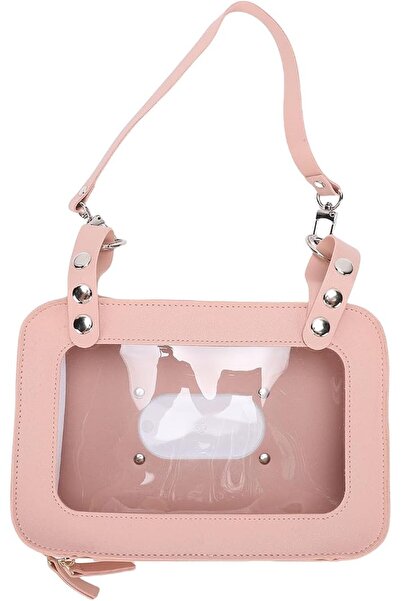 Asixxsix Diaper Bag Pouch, PU Leather Wet Wipes Dispenser with Adjustable Sho...
