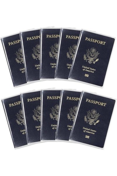 Waterproof Down Jacket Helionic Waterproof Clear Passport Cover Plastic Passp...