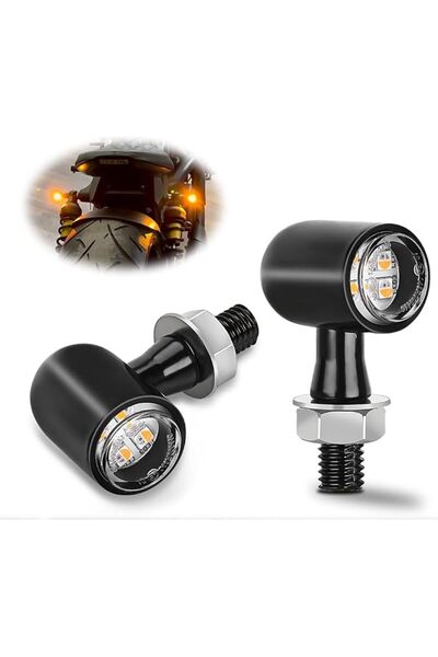 SYOSI إشارات انعطاف LED خلفية للدراجات النارية، ضوء فرامل خلفي صغير الحجم، شع...