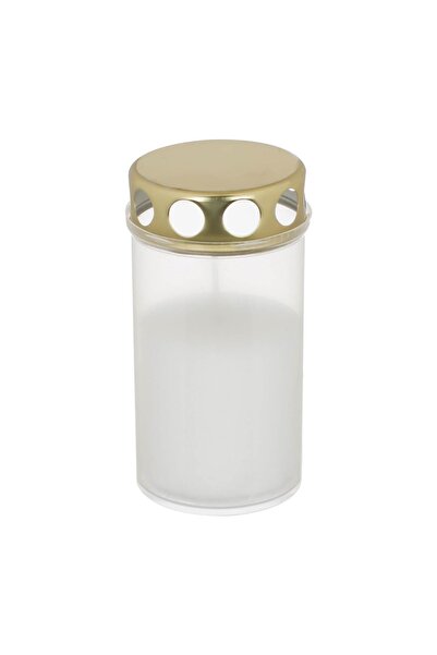 OEM Lumânare Decorativă albă cu Capac Ø6x11.5cm – creează rapid un ambient ca...
