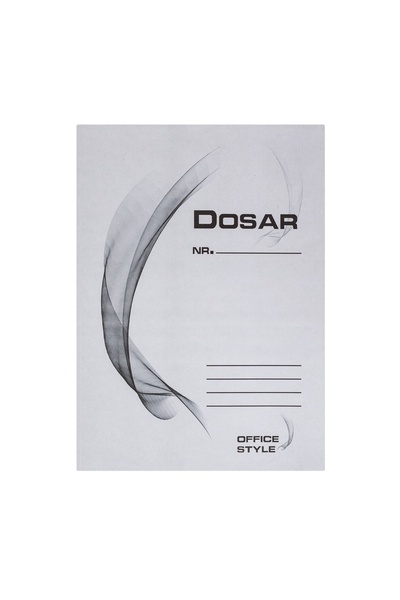 OEM Dosar Plic din Carton Alb Office Style, pentru organizare si arhivare acte