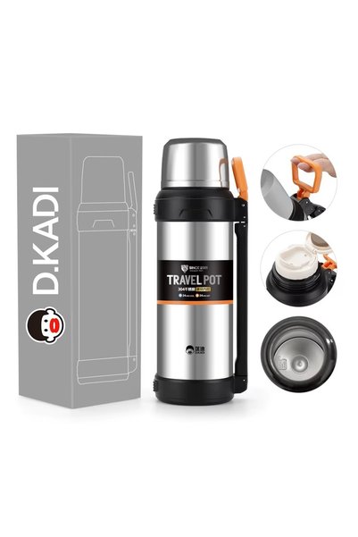 DKADI D.Kadı (9059) 2000 ml 48-Hour Hot and Cold Guaranteed Vacuum Stainless ...