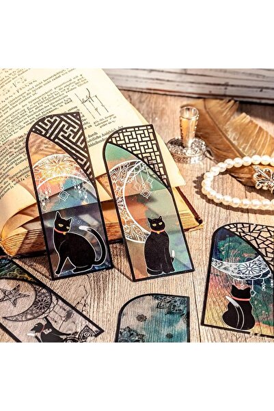 GENERAL DEARART Lucky Cats Bookmark Three Picture ( Six pcs ) Bookmarks Page ...