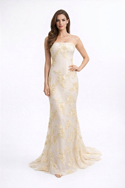 Bellissima Golden Whisper Gown