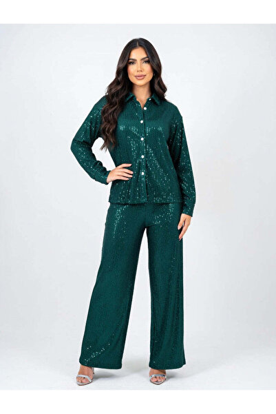 Bellissima Emerald Allure Sequin Set