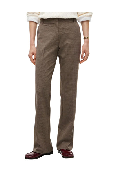 Tommy Hilfiger Γυναικείο Bootcut Καρό Παντελόνι WW0WW51902-0MG