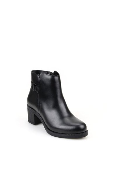 PİSAGOR Ps-66492 Women's Genuine Leather Heeled Boots