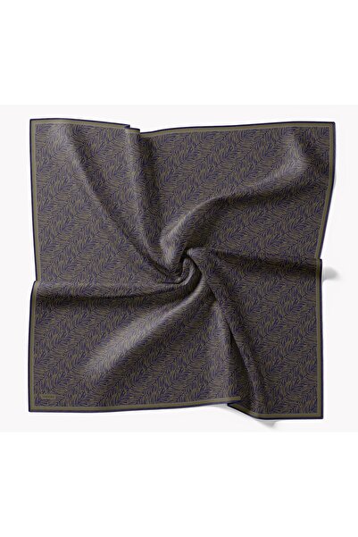 Silk Home Soft Eşarp Petra Saks Mavisi