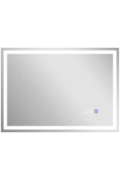 OEM Anti-fog bathroom mirror with adjustable LED, Bluetooth speaker, tempered...