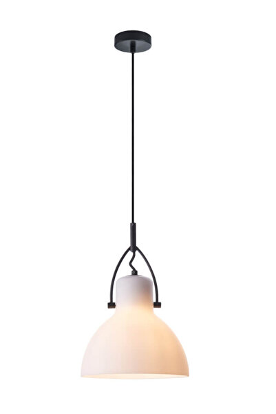 Klausen Lustră suspendată KL111028, 1x E27, negru+alb, IP20