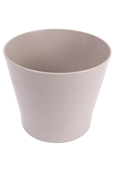 OEM Ghiveci rotund ZINNIA, plastic, 11.5 cm, gri