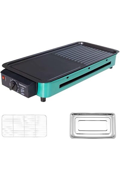 Sumkyle Electric Indoor Grill, 2 in 1 Indoor Grills for Kitchen, Versatile Sm...