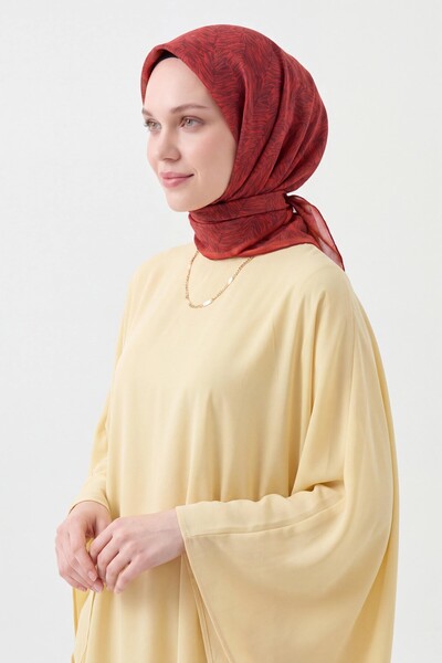 Silk Home Soft Scarf Petra Red