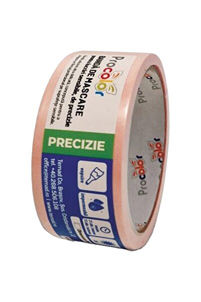 OEM Banda adeziva mascare PROCOLOR Precizie, 38mm x 25m, galben