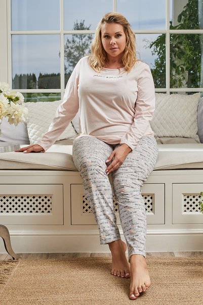 Italian Fashion Pijamale de damă Karla cu mâneci lungi și pantaloni lungi