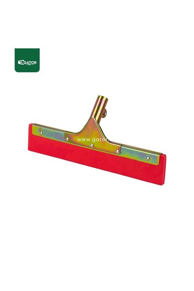 GATOR Gold Plated Metal Floor Wiper with Single Rubber 35cm Gold