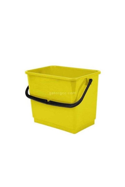GATOR Plastic Bucket Utility Pail for Household 4L Yellow