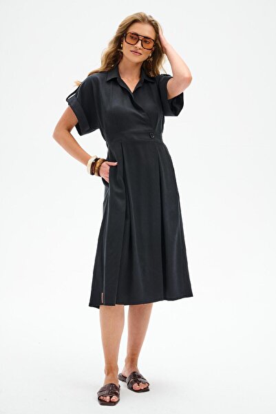 Blue Shadow Rochie neagră Alva-3