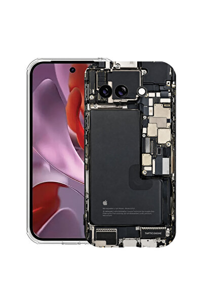 bestcase Противоударен калъф за Google Pixel 9a, Печатна платка, 1925008 AS 2106