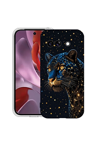 bestcase Husă Anti Shock Case For Google Pixel 9a, Leopard in Dark, 1925008 A...