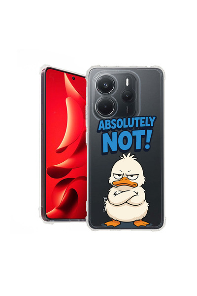 bestcase Αντικραδασμική Θήκη για Xiaomi Redmi Note 14 4G, Πάπια Απολύτως Όχι!...