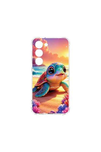 bestcase Противоударен калъф за Samsung Galaxy S21 FE, Малка костенурка, 1118...