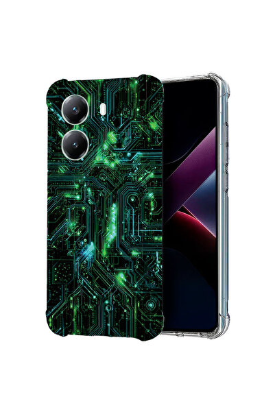 bestcase Αντικραδασμική Θήκη για Poco X7 Pro 5G, Πλακέτα Κυκλώματος, 1988230 ...