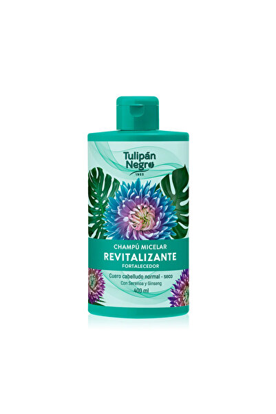 Tulipan Negro Sampon micelar Revitalizante cu extract de Palmier & Ginseng, 4...