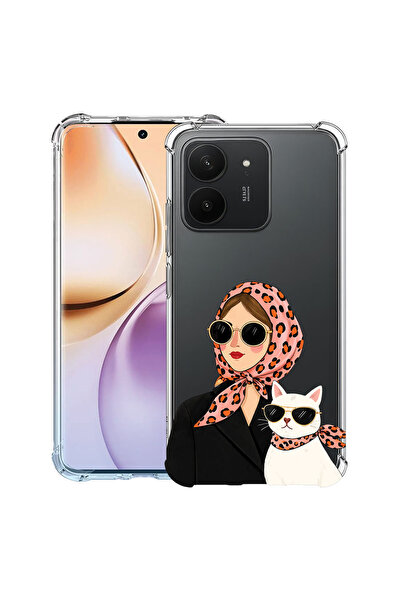 bestcase Αντικραδασμική Θήκη για Xiaomi Redmi 15C 5G (173 χιλ.), Fashion Cat,...