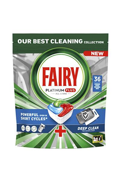 Fairy Detergent pentru masina de spalat vase, Platinum Plus, 36 tablete