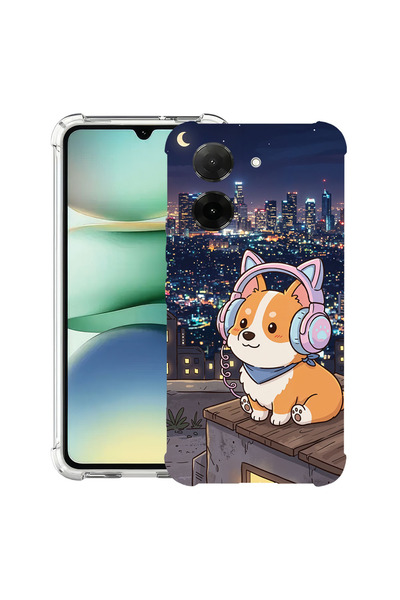 bestcase Husă Antișoc pentru Xiaomi Redmi A5, Câine - Viața în Orașul Mare, 2...