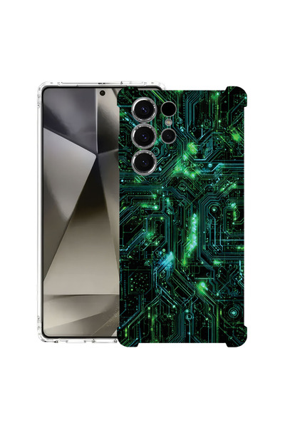bestcase Противоударен калъф Husа за Samsung Galaxy S22 Ultra, Дизайн на печа...