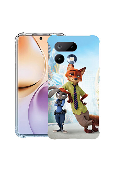 bestcase Husă Antișoc pentru Realme 16 Pro 5G, Lup și iepure, 3143991 AS 2189