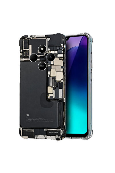 bestcase Husă Anti Shock Case For Xiaomi Redmi 14C, Circuit Board, 1913374 AS...