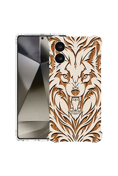 bestcase Husă Antișoc pentru Samsung Galaxy S25 Edge, Lup Natural, 1988287 AS...