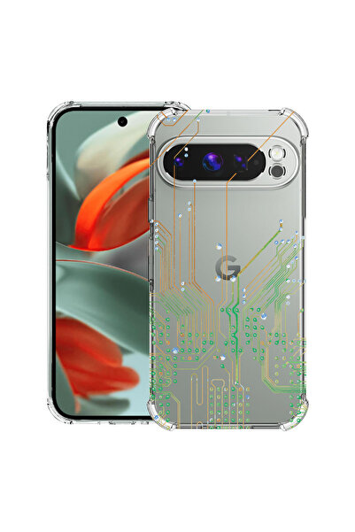 bestcase Husă Anti Shock Case For Google Pixel 10 / Pixel 10 Pro, Circuit Boa...