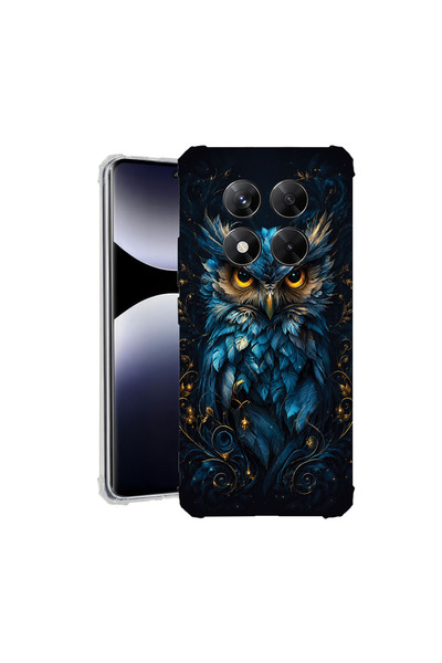 bestcase Husă Anti Shock Case For Xiaomi Redmi Note 15 Pro Plus, Azure Owl, 2...