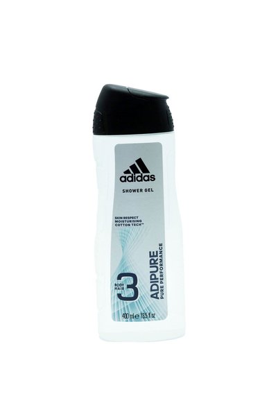 adidas Gel de duș 3 în 1, Men AdiPure Pure Performance, 400 ml