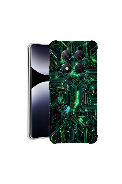 bestcase Αντικραδασμική Θήκη για Xiaomi Redmi Note 15 Pro 5G, Πλακέτα Κυκλώμα...