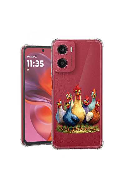 bestcase Husă Antișoc pentru Motorola Moto G06, Pui, 2078499 AS 2151