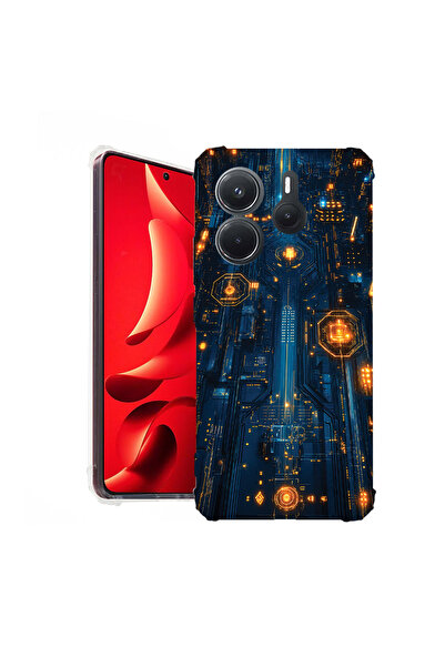 bestcase Husă Anti Shock Case For Xiaomi Redmi Note 14 4G, Circuit Board, 193...
