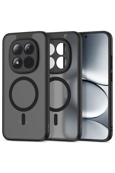 Tech-Protect MAGMAT MAGSAFE XIAOMI REDMI NOTE 15 PRO 5G ΜΑΤ ΜΑΥΡΟ